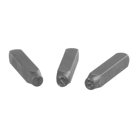 Számbeütő 9 db 8 mm (Számok 1 - 9)