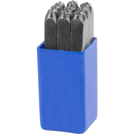 Számbeütő 9 db 4 mm (Számok 1 - 9)