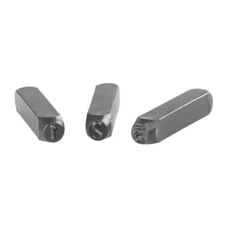 Számbeütő 9 db 10 mm (Számok 1 - 9)
