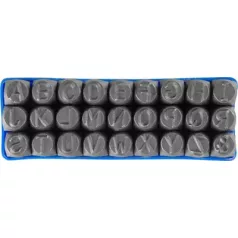 Betűbeütő 27 db 10 mm (Abc)