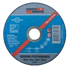 Vágókorong Koner 125x1,6x22 mm, Fém