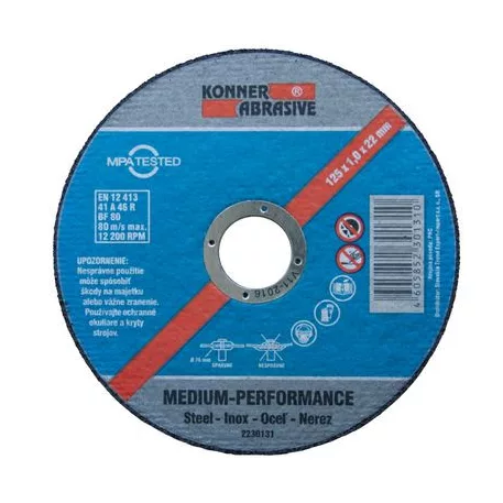Vágókorong Koner 180x1,6x22 mm, Fém