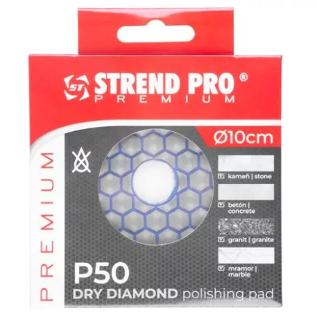 Alátét Strend Pro PREMIUM DP514, 100 mm, G050, gyémánt, csiszoló, fényesítő