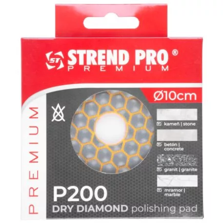 Alátét Strend Pro PREMIUM DP514, 100 mm, G0200, gyémánt, csiszoló, fényesítő