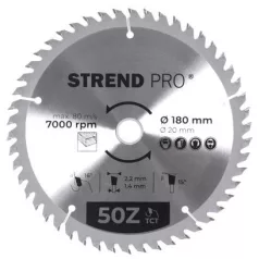 Strend Pro TCT 180 x 2,2 x 20/16 mm 50T, körfűrészlap