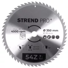 Strend Pro TCT 350 x 3,6 x 30 mm 54T, körfűrészlap