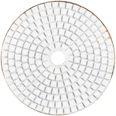   Strend Pro Premium P50 tárcsa, 100 mm, polírozó, gyémánt, tépőzáras, nedves polírozó és csiszoló