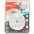 Strend Pro Premium P100 tárcsa, 100 mm, polírozó, gyémánt, tépőzáras, nedves polírozó és csiszoló