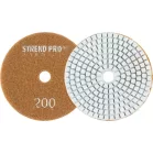 Strend Pro Premium P200 tárcsa, 100 mm, polírozó, gyémánt, tépőzáras, nedves polírozó és csiszolókorong