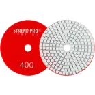 Strend Pro Premium P400 tárcsa, 100 mm, polírozó, gyémánt, tépőzáras, nedves polírozó és csiszolókorong
