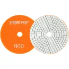 Strend Pro Premium P800 tárcsa, 100 mm, polírozó, gyémánt, tépőzáras, nedves polírozó és csiszolókorong