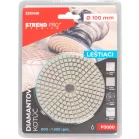 Strend Pro Premium P3000 tárcsa, 100 mm, polírozó, gyémánt, tépőzáras, nedves polírozó és csiszolókorong