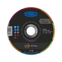   Tyrolit Tárcsa 125x1,6mm, 41C, AC46Q-BFB, Universal, CUT-ALL, Basic *