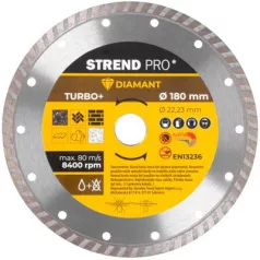 Gyémánt Vágókorong Turbo 180 mm