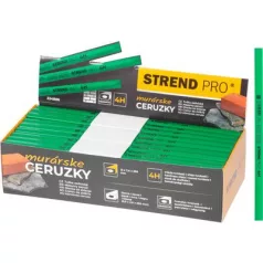   Strend Pro ceruza kőre, 250 mm, fekete ceruzabél, szögletes