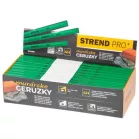 Strend Pro ceruza kőre, 250 mm, fekete ceruzabél, szögletes