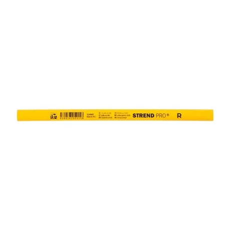 Strend Pro ceruza, 176 mm, piros ceruzabél, ovális, üveg, kerámia