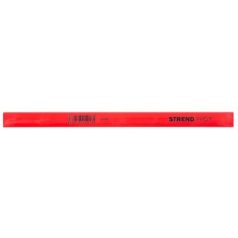 Ácsceruza Strend Pro, 176 mm, fekete ceruzabél, szögletes