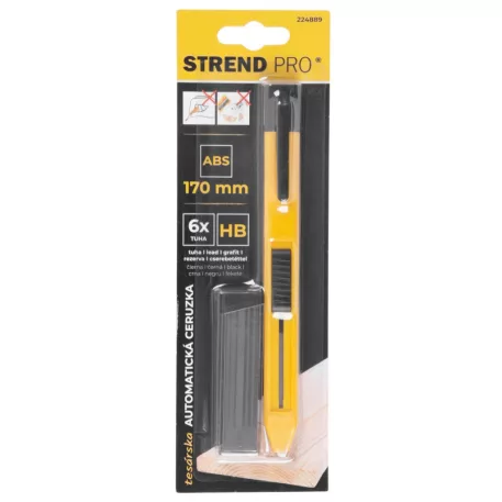Strend Pro ceruza, kitolhatos, csatal, 170 mm, 6 db ceruza