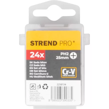 Csavarhúzó készlet 24db YF40003  24 dijelova, Bit, Cr-V