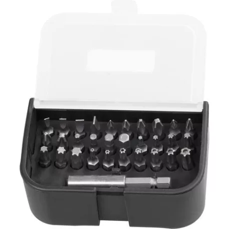 Csavarhúzó Bit Készlet, Yf40055, 31 db, Bit, Cr-V