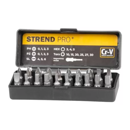 Bitkészlet Eve-12054 21 Részes, Bit 25 mm, Cr-V