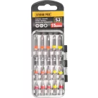 Bitkészlet Eve-12076 15 Részes, Bit 25/50 mm, S2