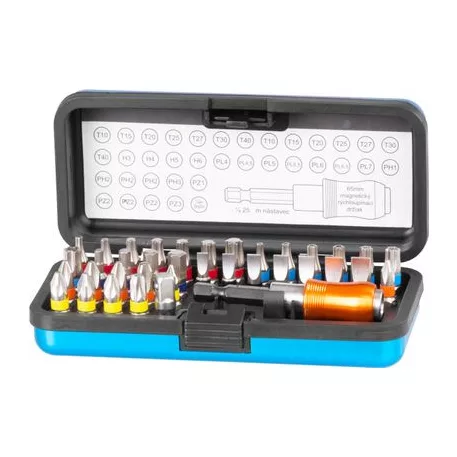 Bitkészlet Eve-12106 37 Részes, Bit 25 mm, S2