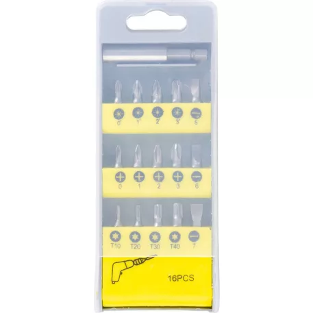 Bitkészlet Strend Pro Bs2877, 16 db + Tartozék