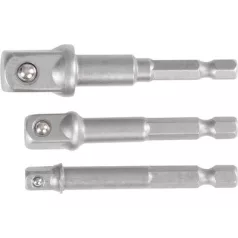   Adapter szett Strend Pro, fúróhoz, 1/4", 3/8", 1/2"