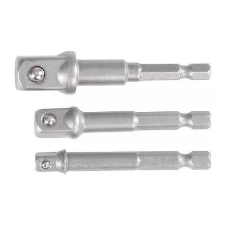 Adapter szett Strend Pro, fúróhoz, 1/4", 3/8", 1/2"