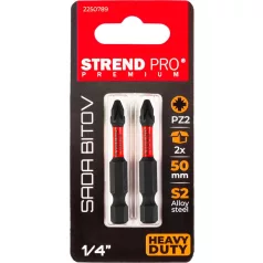 Bit Strend Pro Premium Pozidriv, PZ 2, csomag 2 db