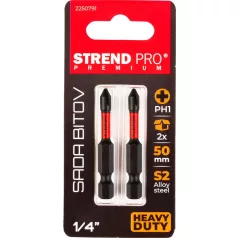 Bit Strend Pro Premium Phillips, PH 1, csomag 2 db