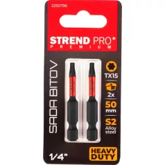 Bit Strend Pro Premium Torx, T 15, csomag 2 db