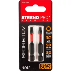 Bit Strend Pro Premium Torx, T 25, csomag 2 db
