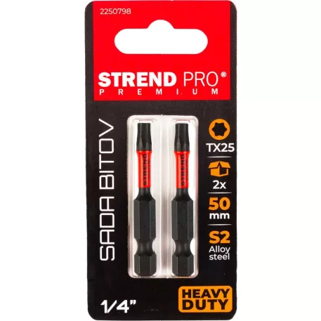 Bit Strend Pro Premium Torx, T 25, csomag 2 db