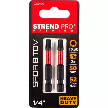 Bit Strend Pro Premium Torx, T 30, csomag 2 db