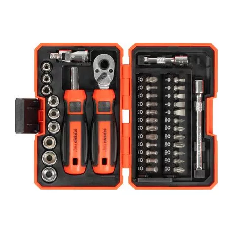 Csavarhúzó készlet Strend Pro Premium, 38 részes, torx + lapos + Phillips