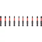 Strend Pro Premium bitkészlet, PH, PZ, TORX, S2 erősségű, 1/4", 50 mm, 10 darabos