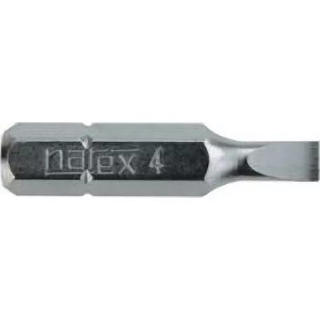 Bitfej Narex 8071 02, Lapos, Heg 1/4", 5,0 /30 mm, 30 db