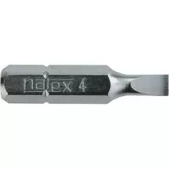   Bitfej Narex 8071 01, Lapos, Heg 1/4", 4,0 /30 mm, 30 db