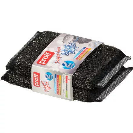Szivacs Strend Pro, 2 db, fekete
