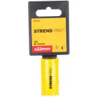 Körkivágó/lyukfűrész, Strend Pro BHS44, 22 mm, M3 Bi-metál