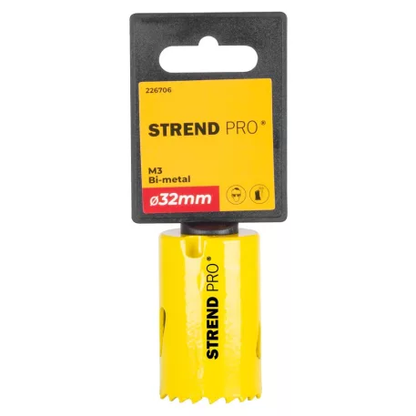 Körkivágó/lyukfűrész, Strend Pro BHS44, 32 mm, M3 Bi-metál