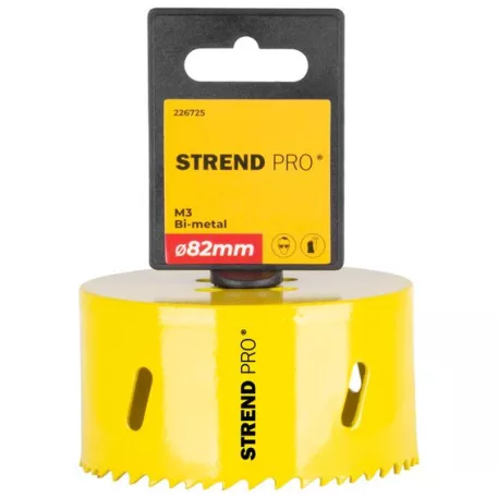 Körkivágó/lyukfűrész, Strend Pro BHS44, 82 mm, M3 Bi-metál