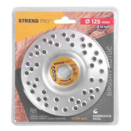 Strend Pro, 125 mm, csiszolókorong fához