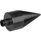 Strend Pro tüske, hasítóék, kúp, 60 mm, 3x adapter, fához