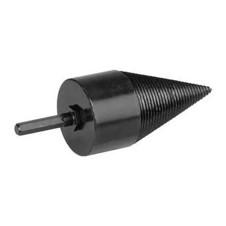 Strend Pro tüske, hasítóék, kúp, 60 mm, 3x adapter, fához