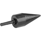 Strend Pro tüske, hasítóék, kúp, 42 mm, HEX 1/2" és SDS+ adapterek, fához