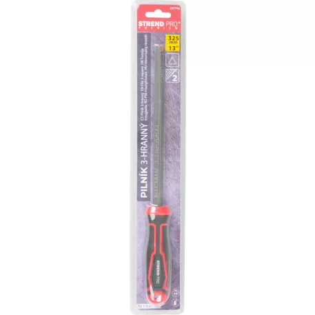 Reszelő Strend Pro Premium ComfortGrip DL625, 325 mm, háromszög